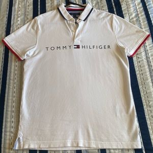 Large white Tommy Hilfiger polo